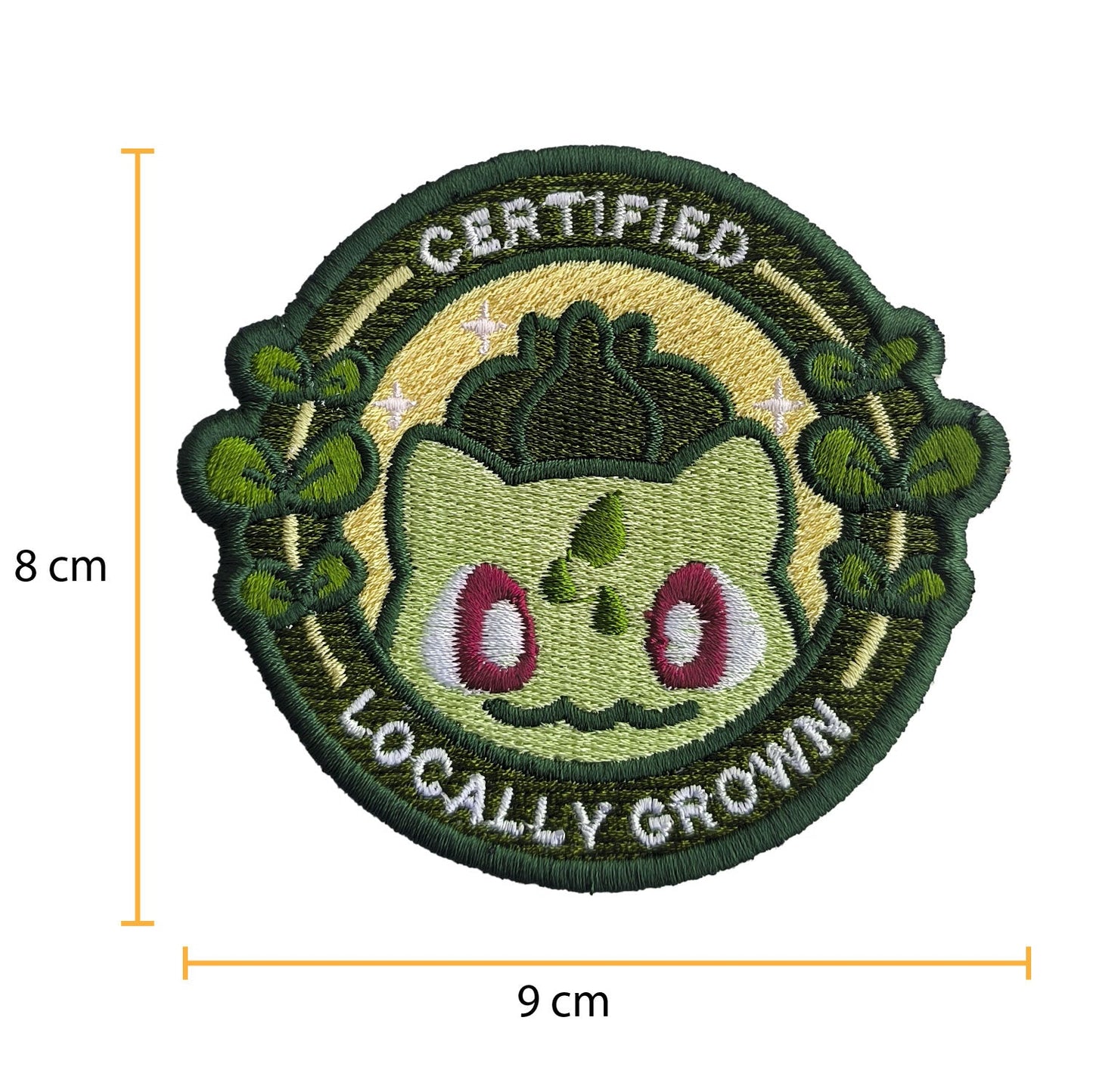Parche Bordado Anime Tazo Bulbasaur - Valkynea
