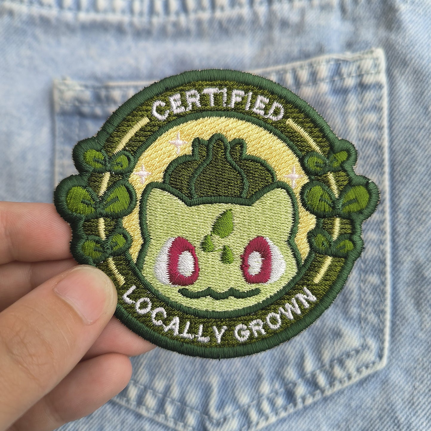 Parche Bordado Anime Tazo Bulbasaur - Valkynea