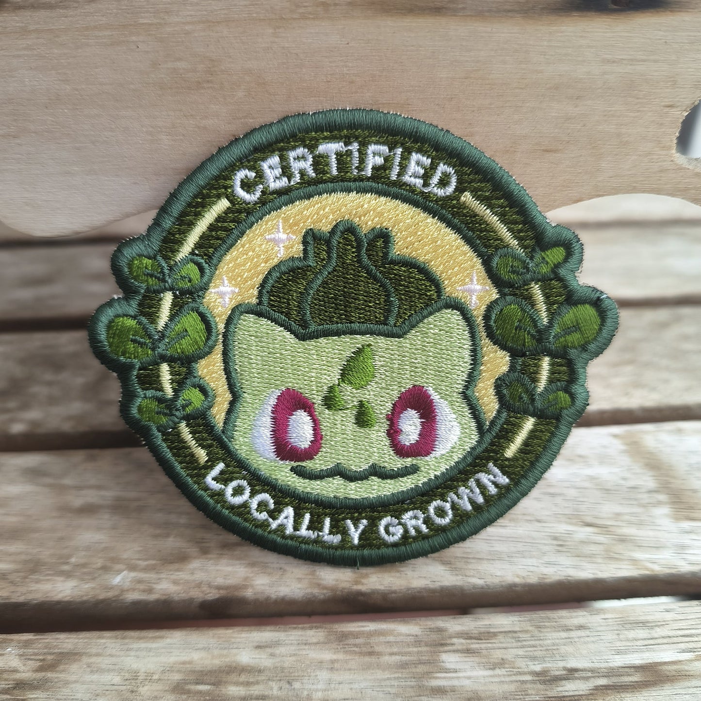 Parche Bordado Anime Tazo Bulbasaur - Valkynea