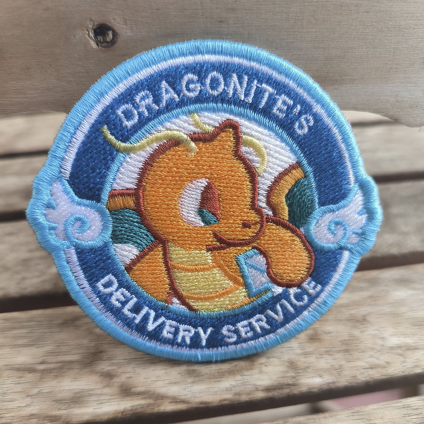 Parche Bordado Anime Tazo Dragonite - Valkynea