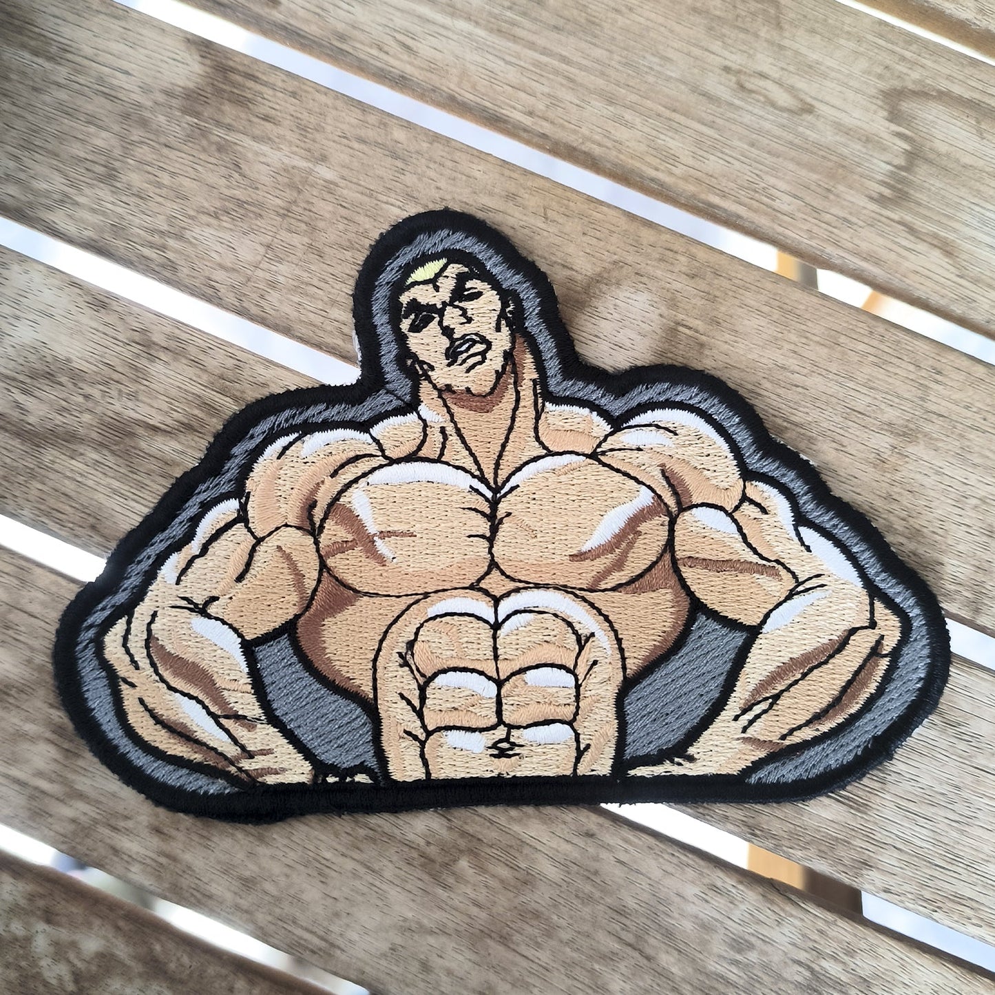 Parche Bordado Jack Hanma Baki - Valkynea