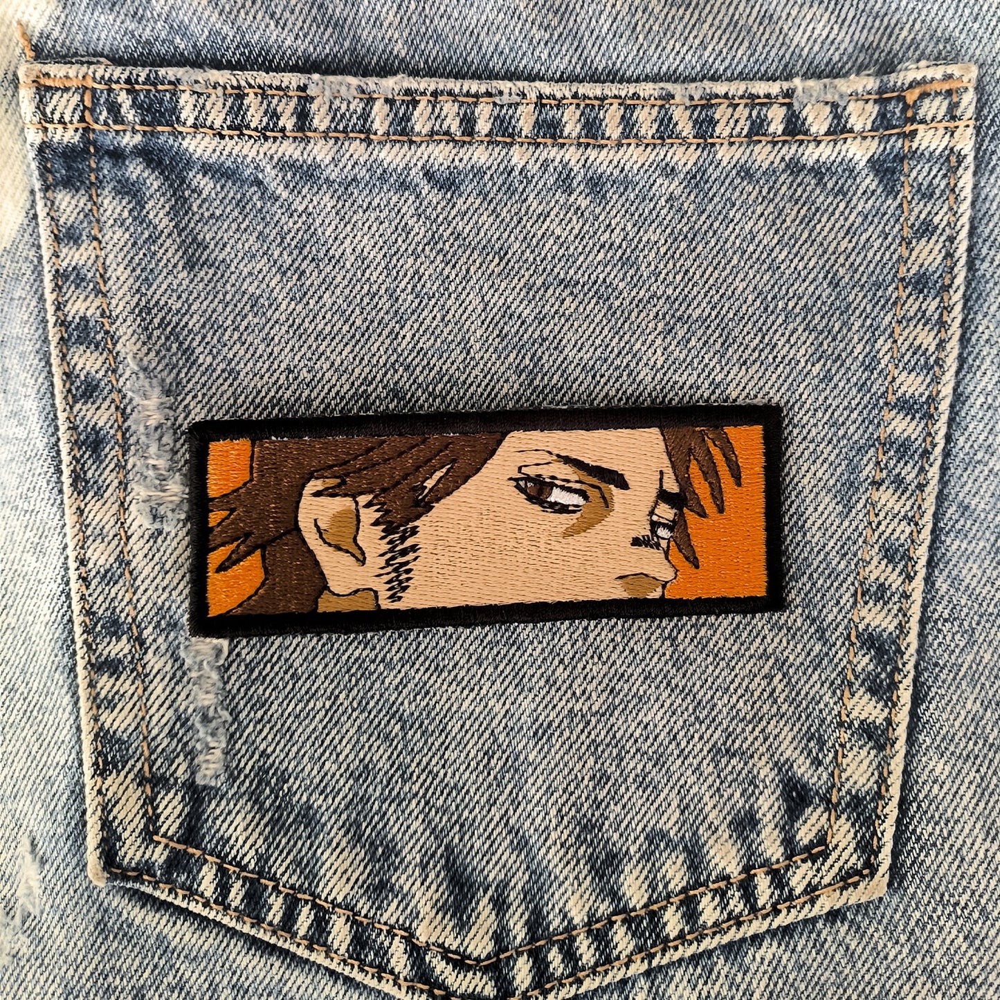 Parche Bordado Black Clover Yami Sukehiro Mirada - Valkynea