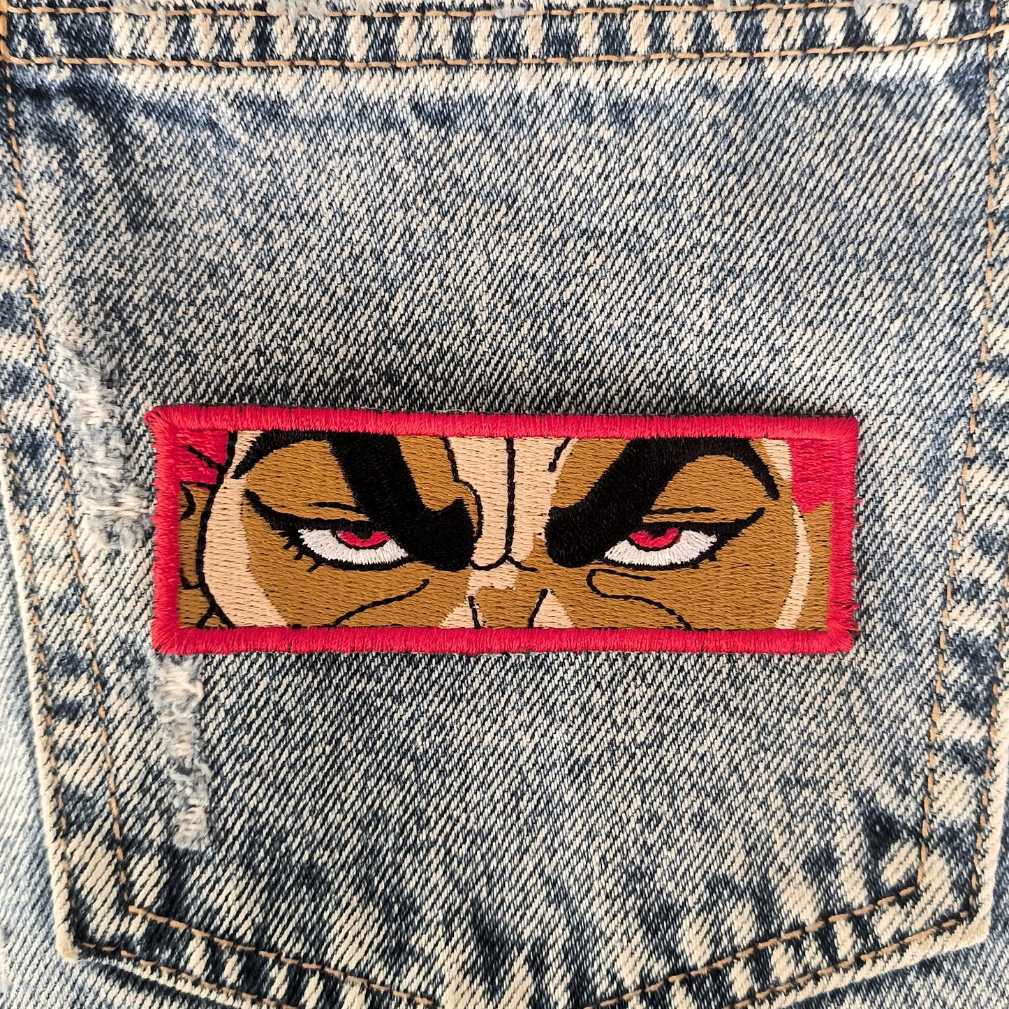 Parche Bordado Yujiro Hanma Baki - Valkynea