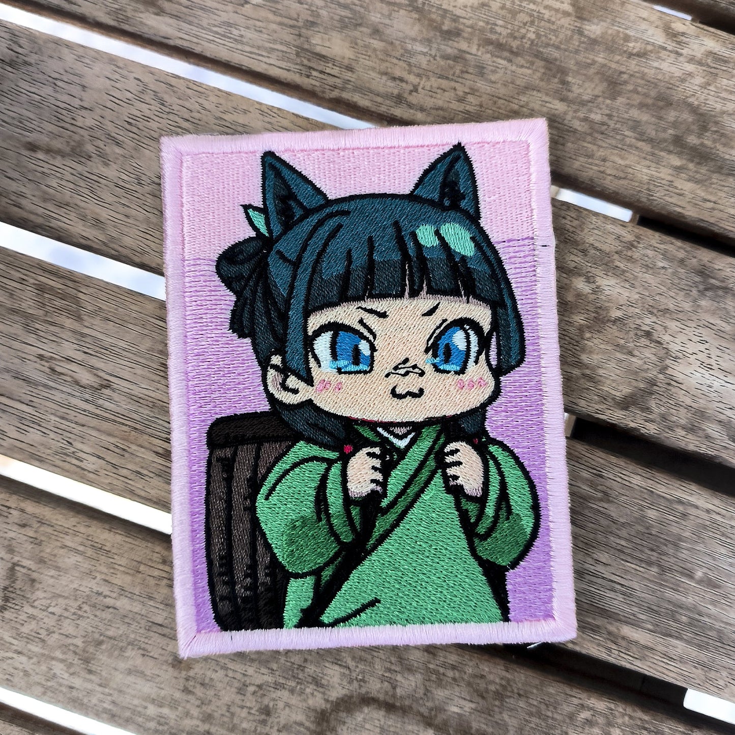 Parche Bordado Anime Diarios de la Boticaria Mao Mao - Valkynea