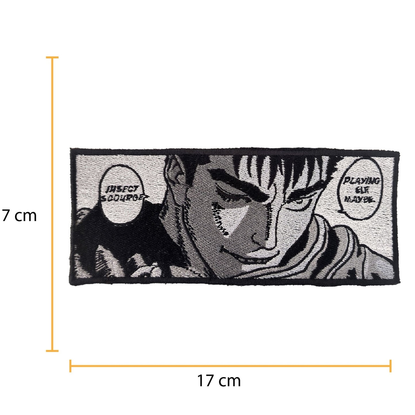 Parche Bordado Anime Berserk Panel Manga - Valkynea