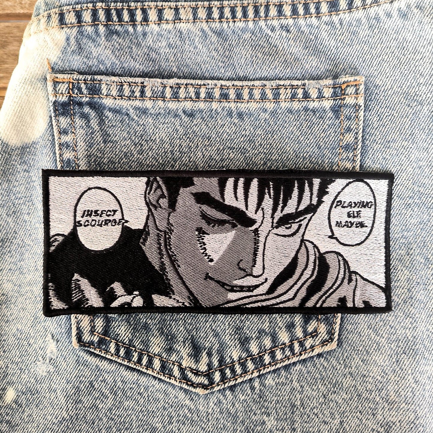 Parche Bordado Anime Berserk Panel Manga - Valkynea