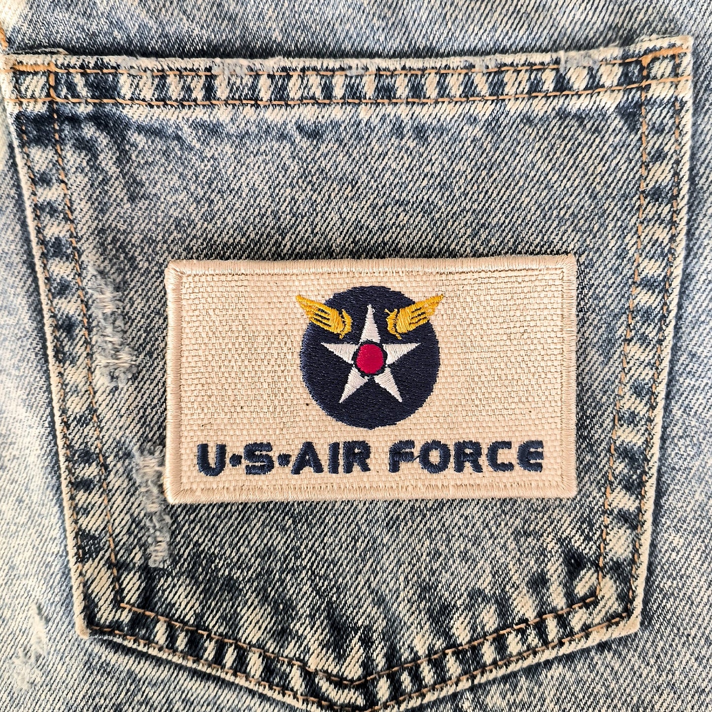 Parche Bordado Anime Tengoku Daimakyo U.S.Air Force - Valkynea
