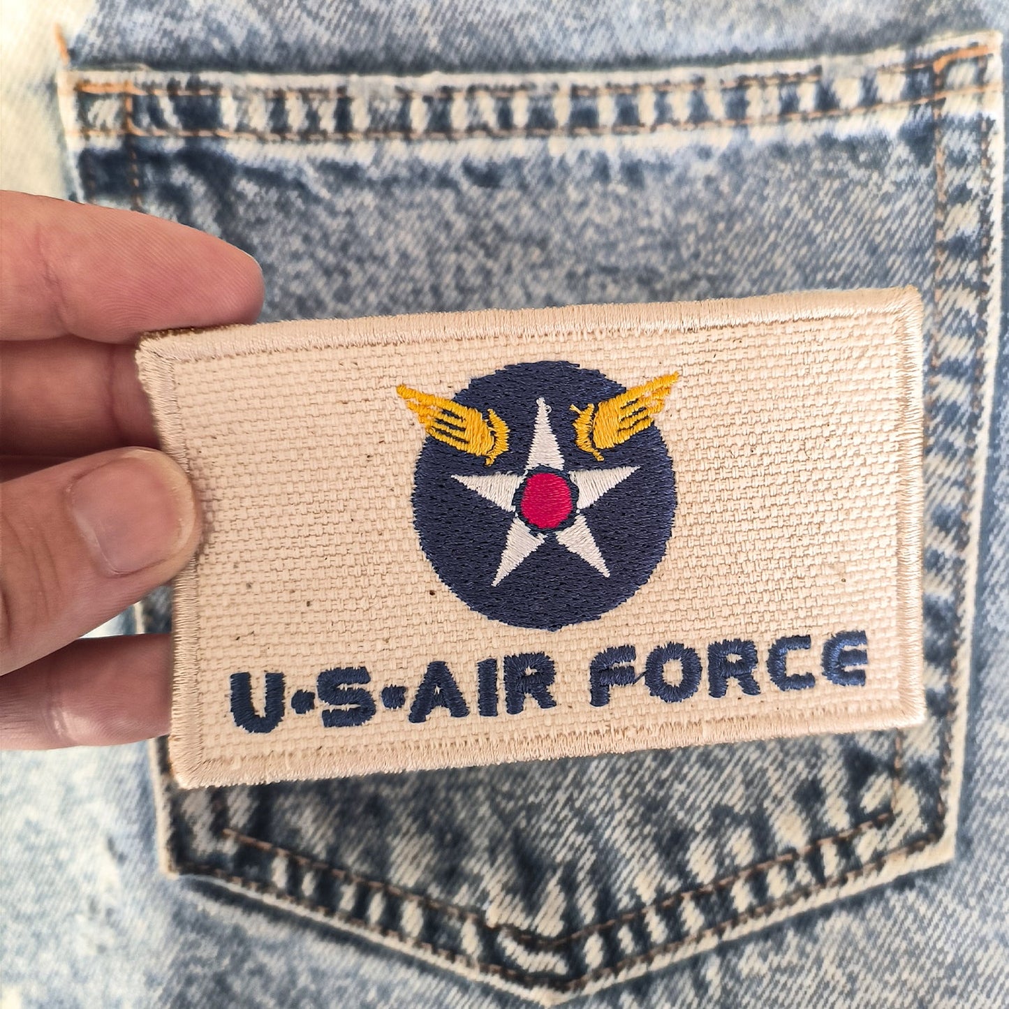 Parche Bordado Anime Tengoku Daimakyo U.S.Air Force - Valkynea