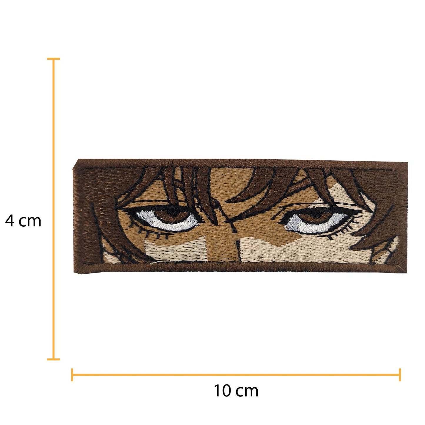 Parche Bordado Mirada Baki Hanma - Valkynea