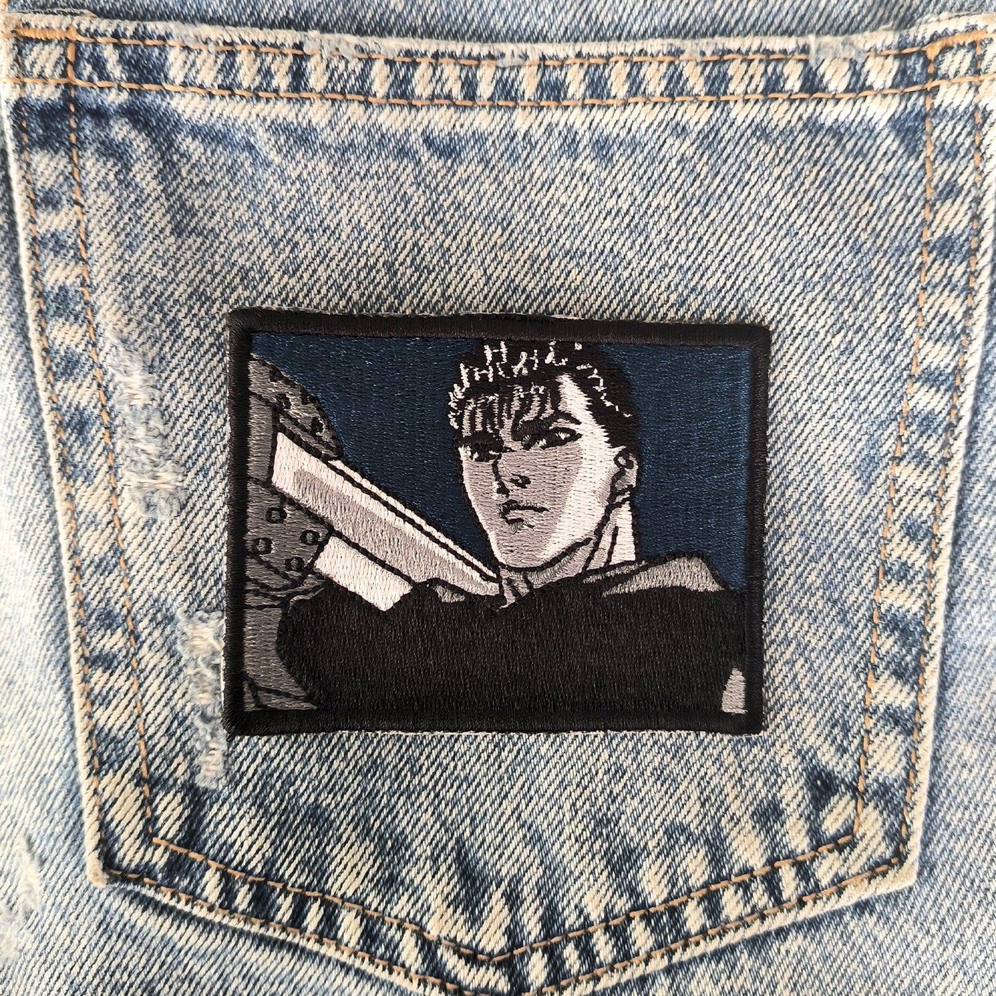 Parche Bordado Anime Berserk Espada - Valkynea