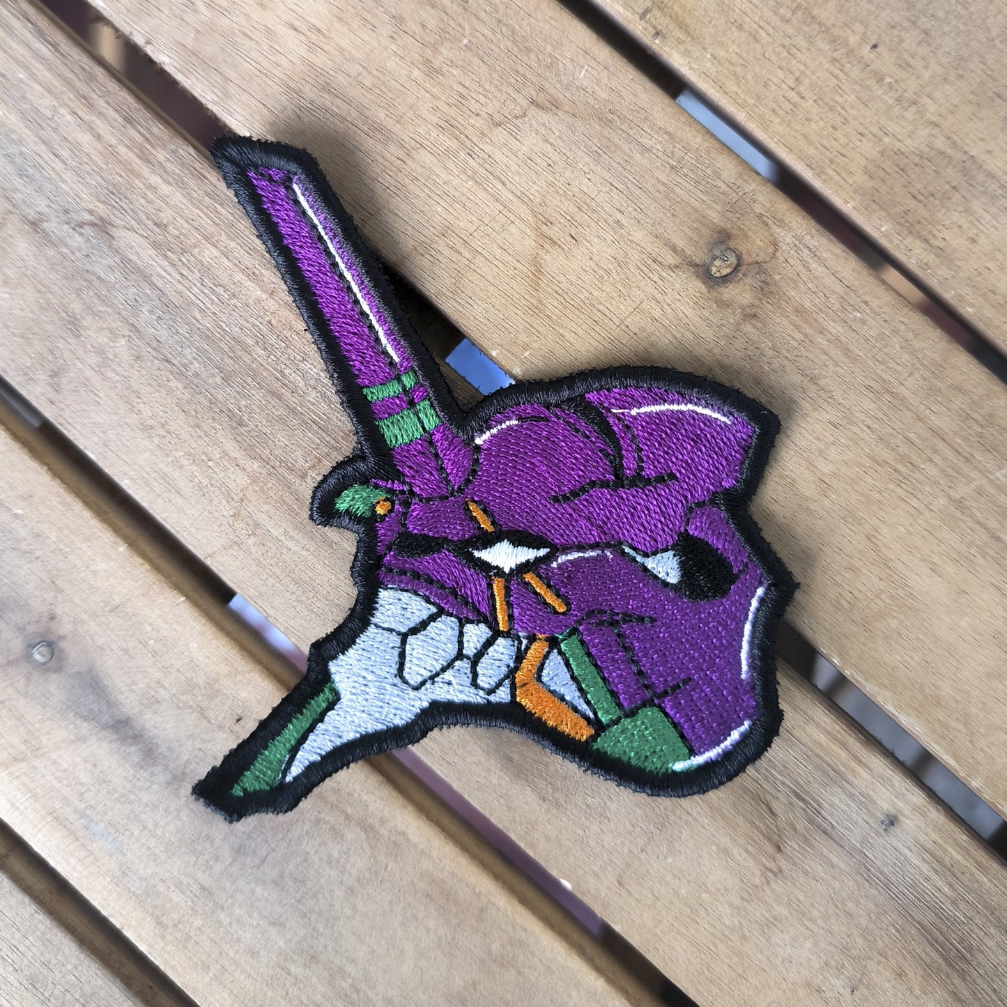 Parche Bordado Anime Eva 1 - Valkynea