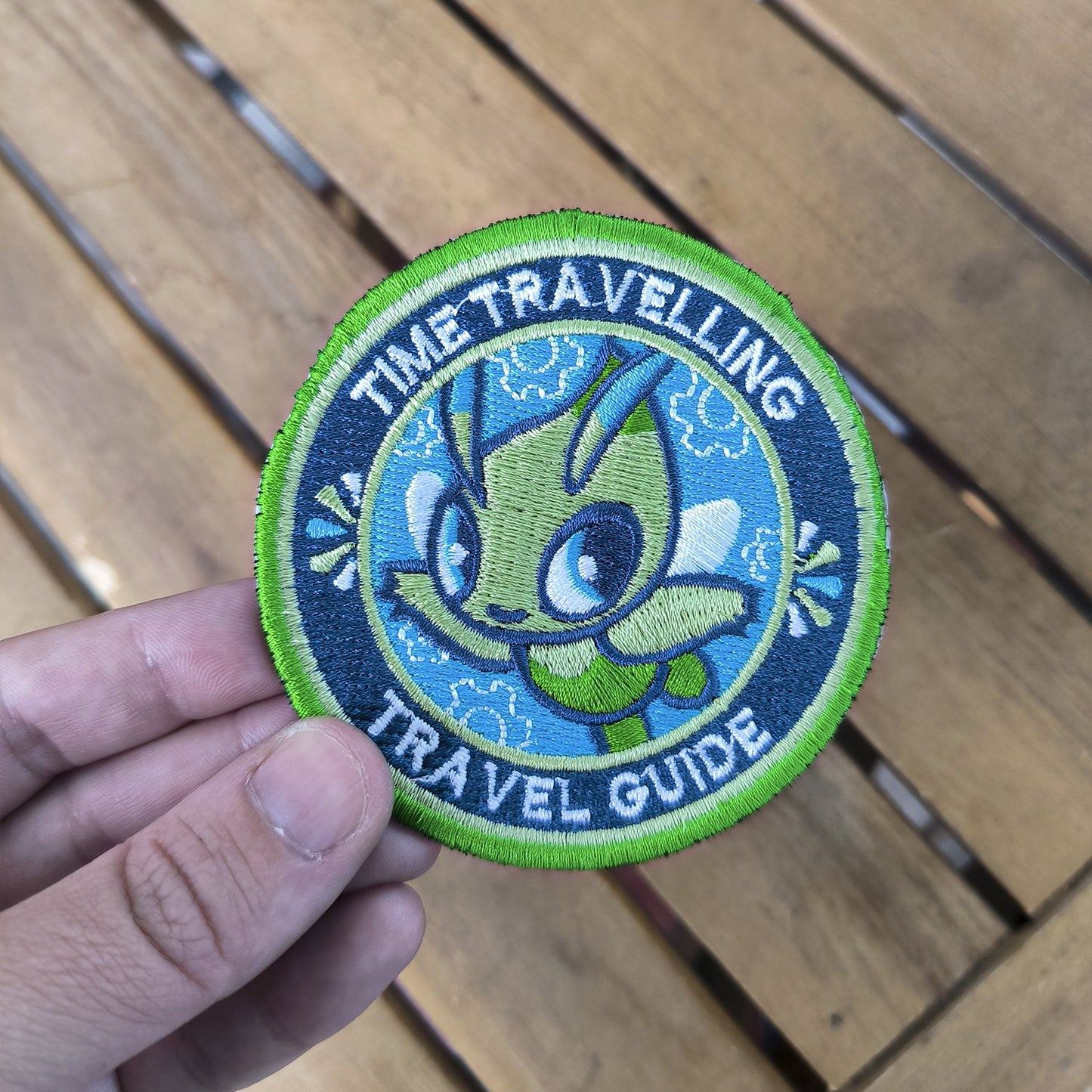 Parche Bordado Anime Tazo Celebi - Valkynea