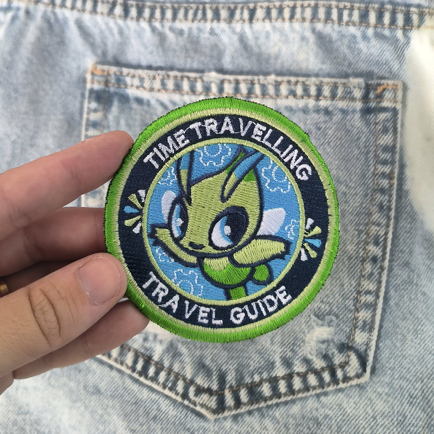 Parche Bordado Anime Tazo Celebi - Valkynea