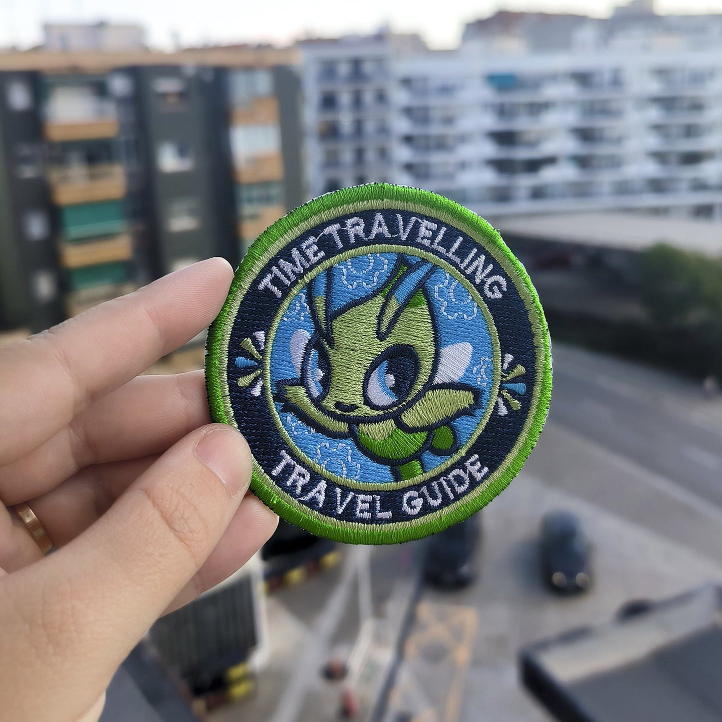 Parche Bordado Anime Tazo Celebi - Valkynea