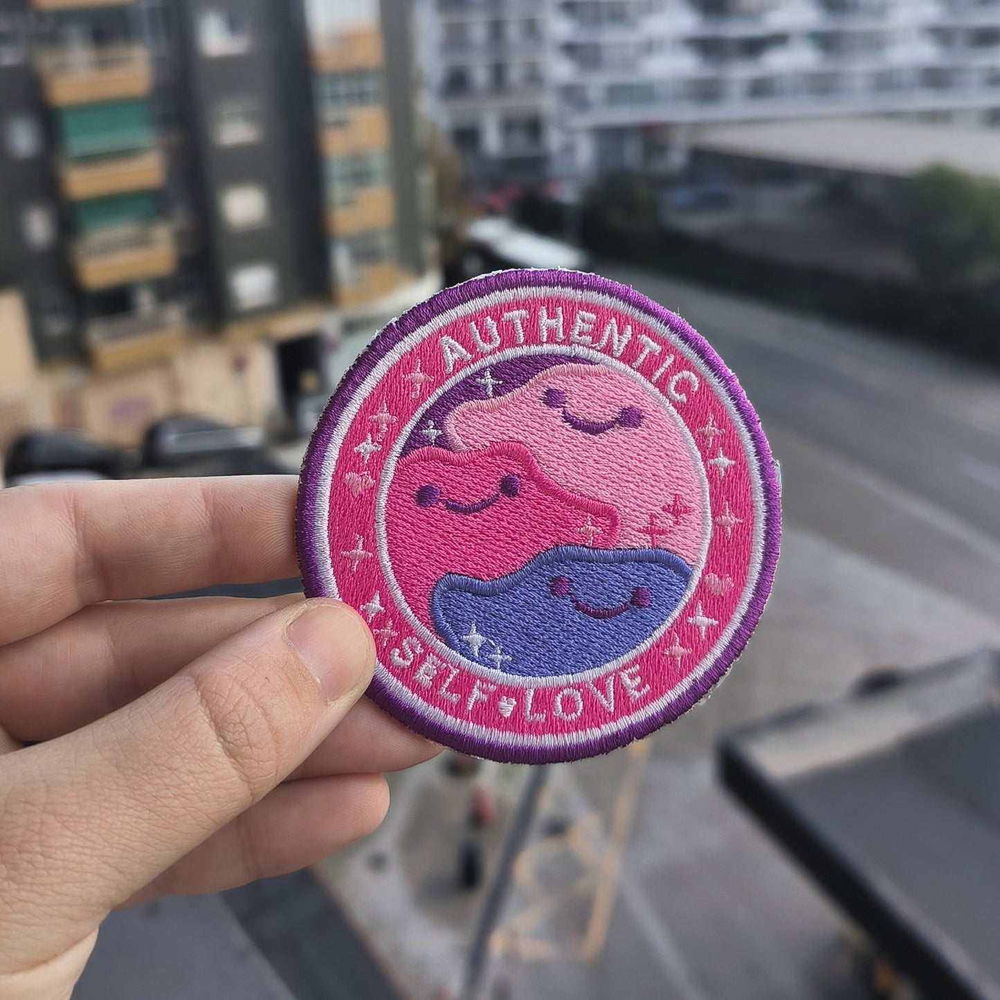 Parche Bordado Anime Tazo Ditto - Valkynea