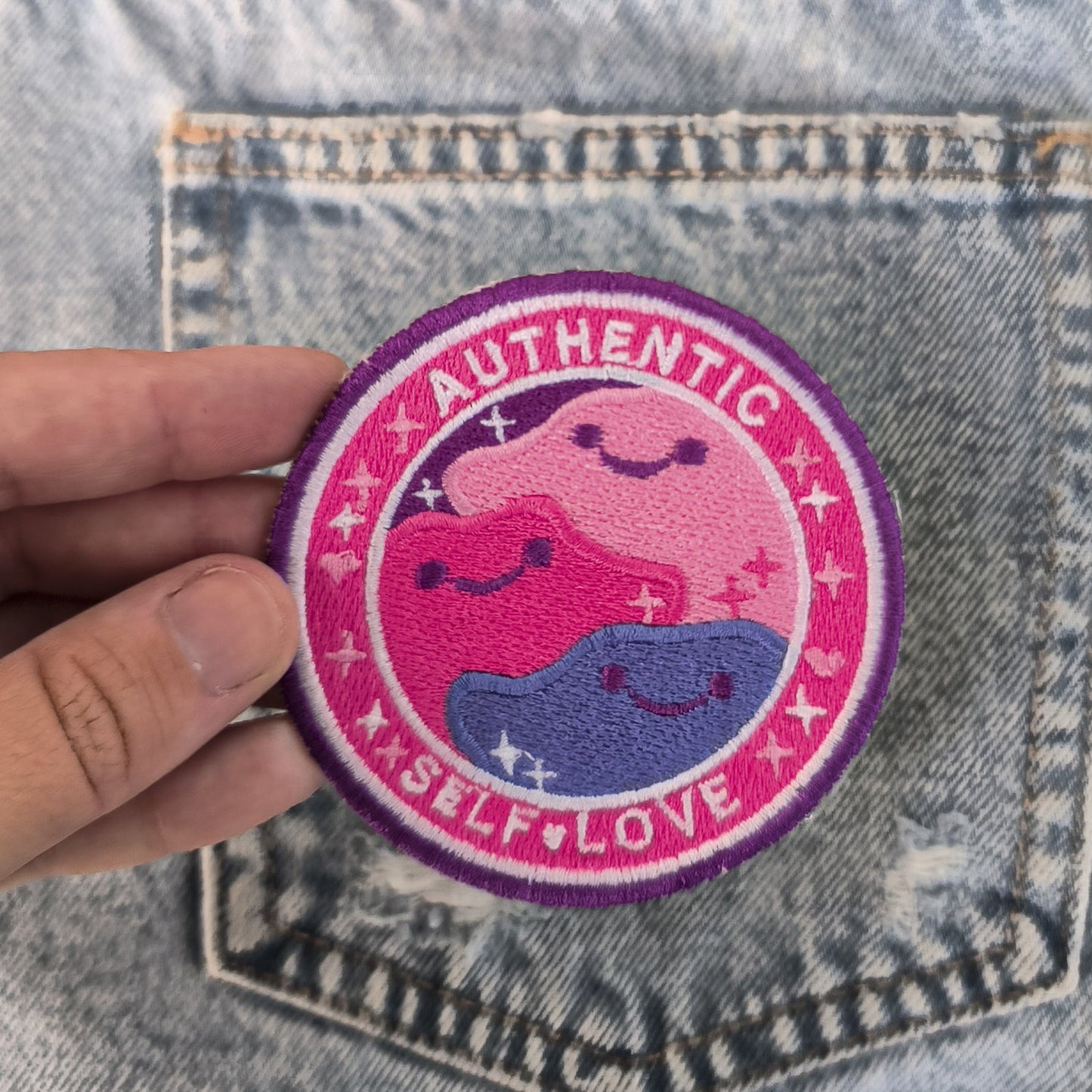 Parche Bordado Anime Tazo Ditto - Valkynea