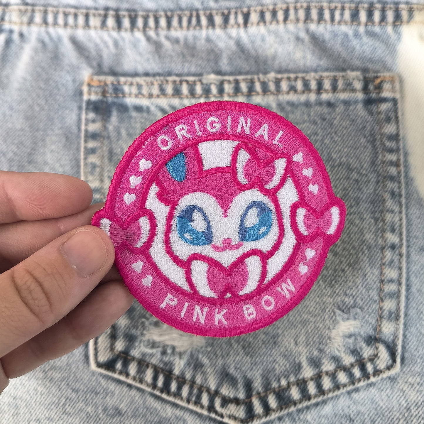 Parche Bordado Anime Tazo Sylveon - Valkynea