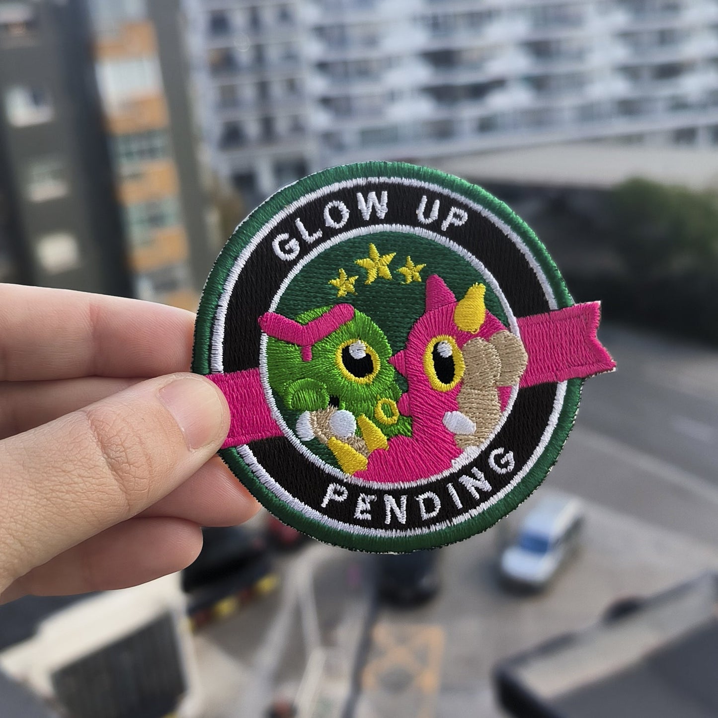 Parche Bordado Anime Tazo Caterpie - Valkynea