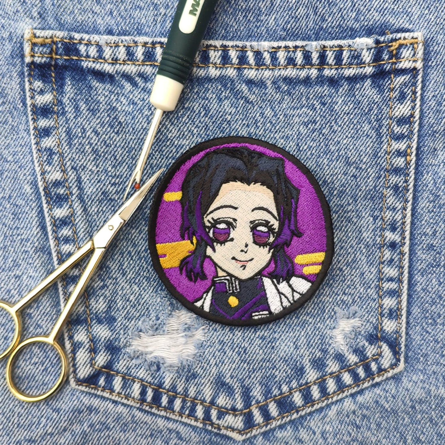 Matriz bordado Demon Slayer Shinobu / Patrón Bordado - Valkynea