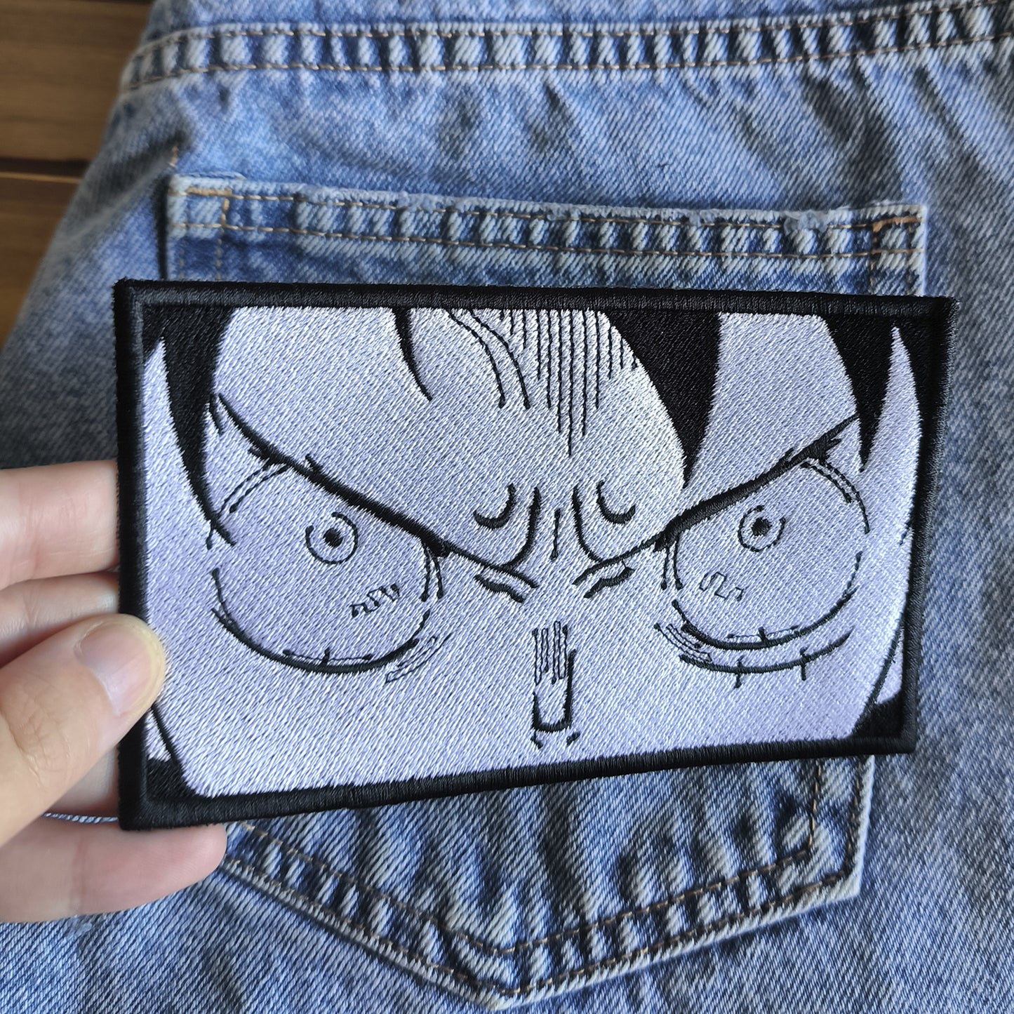 Anime One Piece Zoro Look Embroidered Patch 10cm