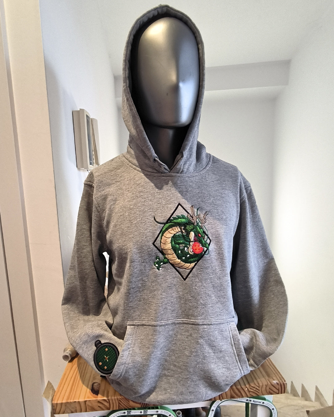 Sudadera Bordada Dragon Ball Dragon Shen Long - Valkynea