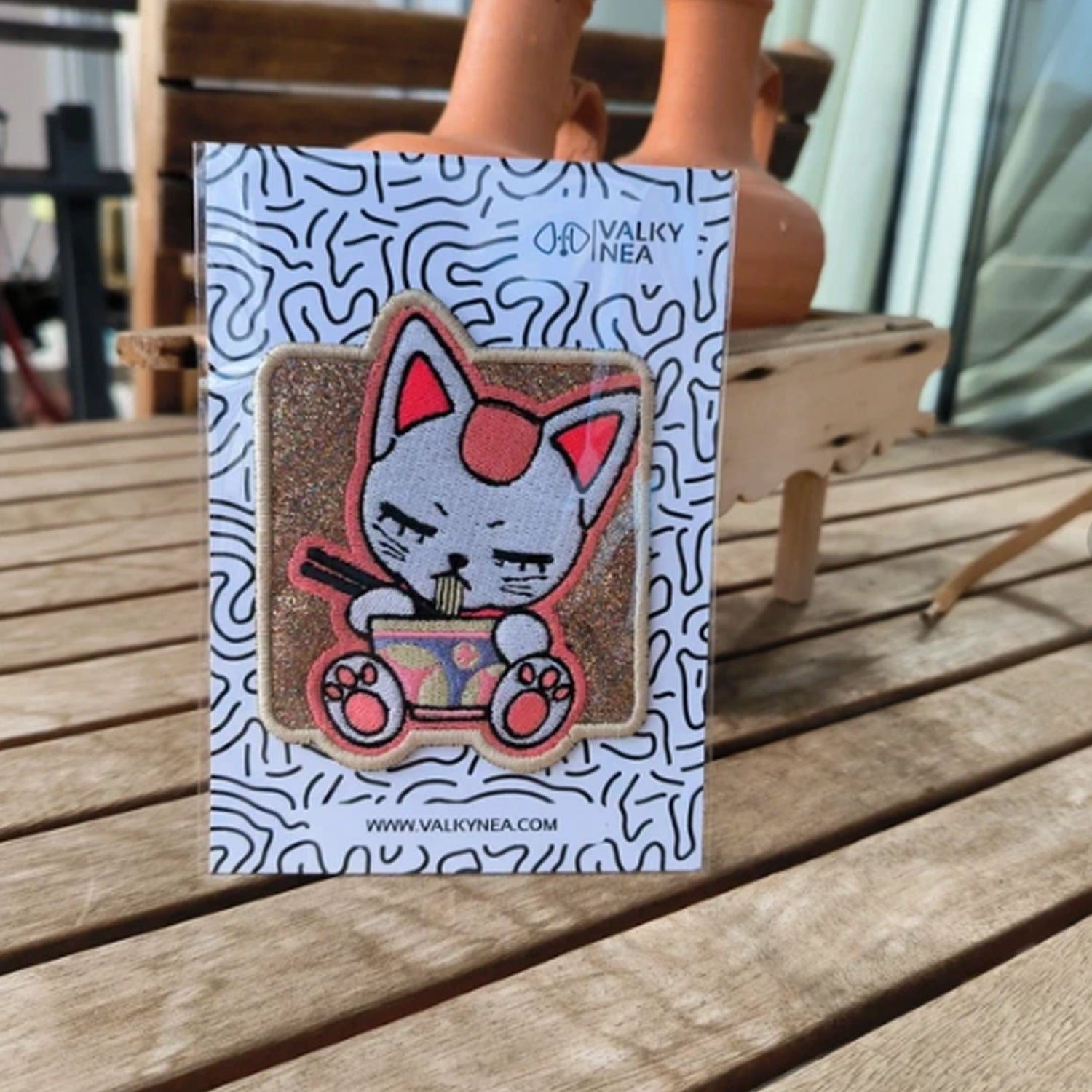 Parche Bordado Anime Gato Dan Da Dan - Valkynea