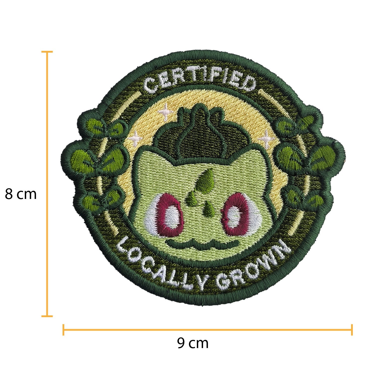 Parche Bordado Anime Tazo Bulbasaur - Valkynea