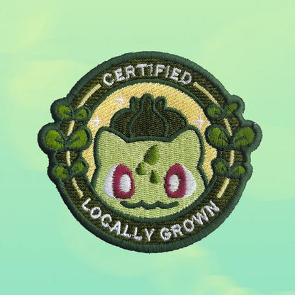 Parche Bordado Anime Tazo Bulbasaur - Valkynea