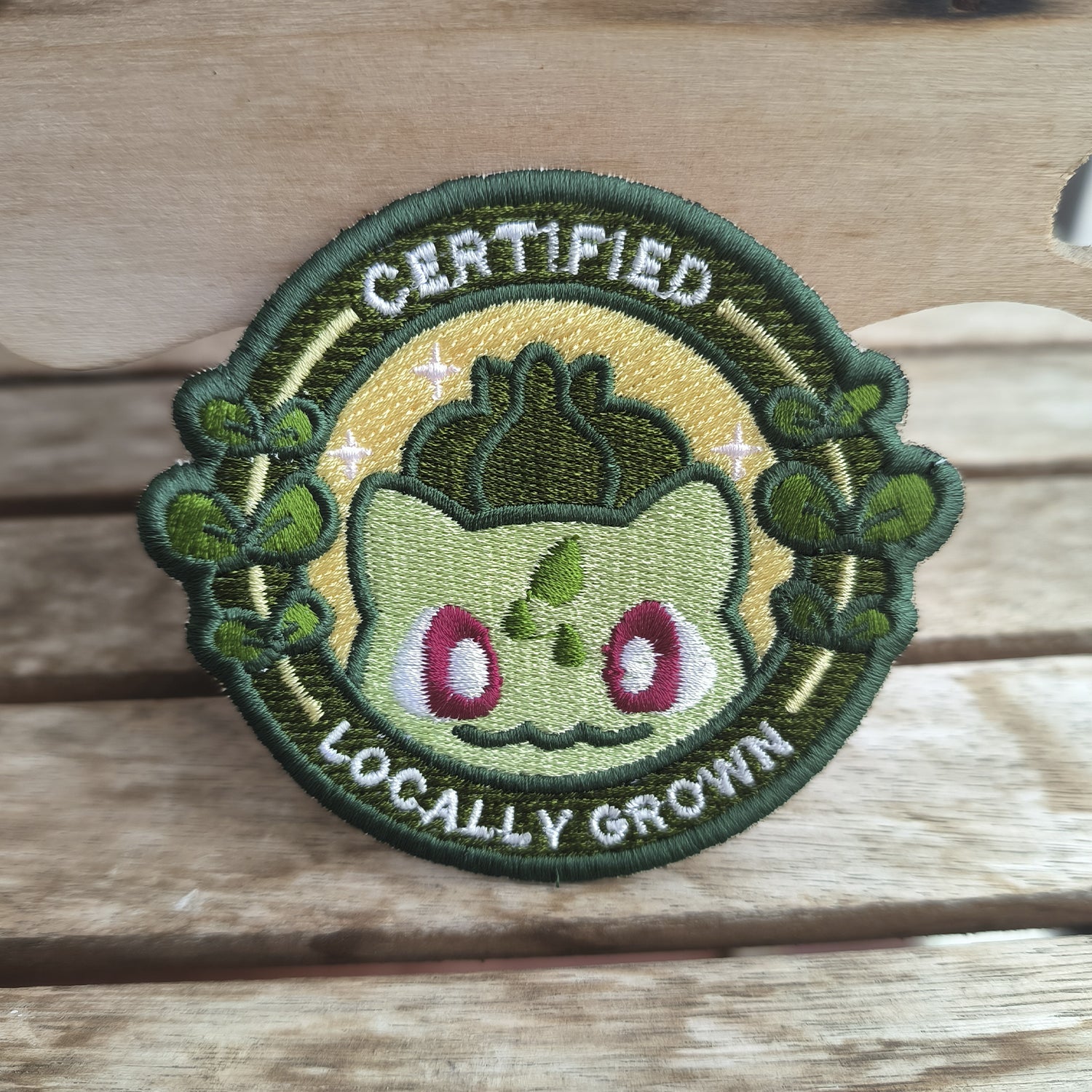Parche Bordado Anime Tazo Bulbasaur - Valkynea