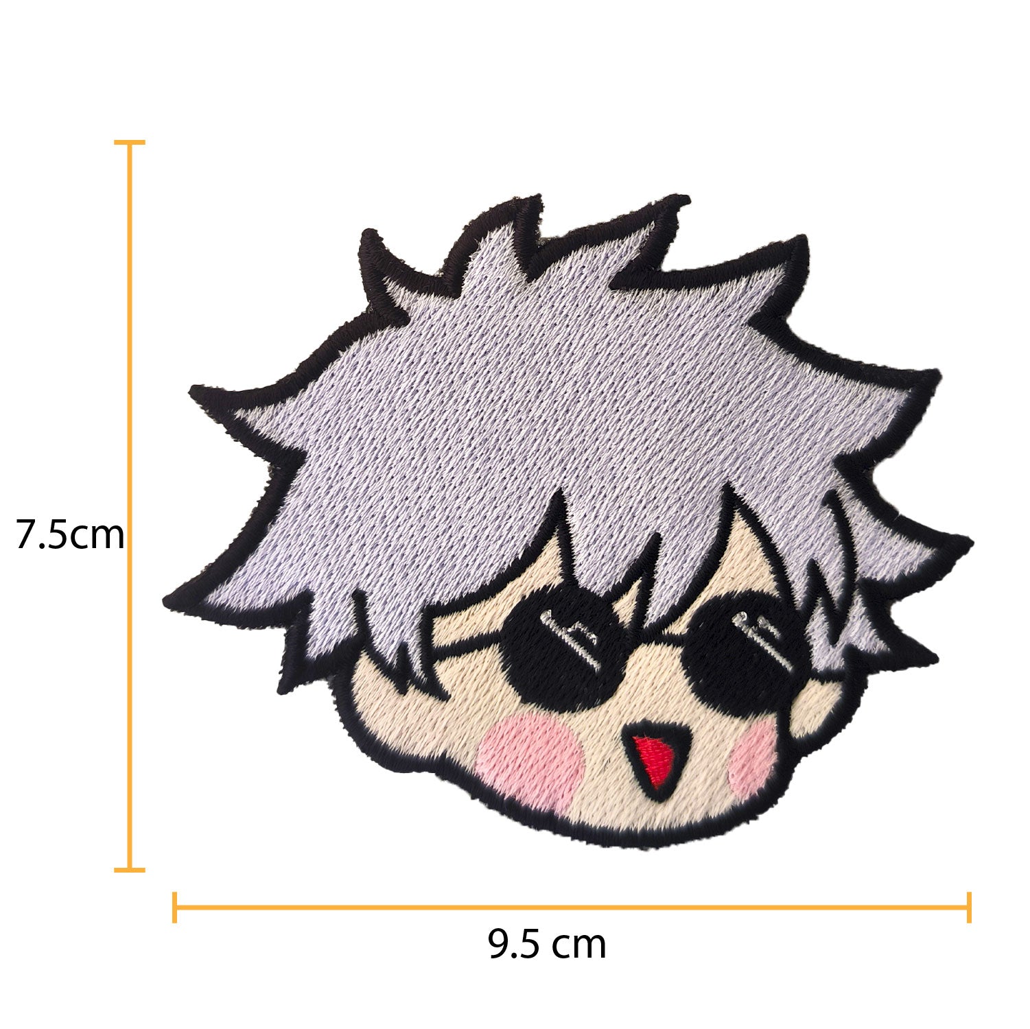 Parche Bordado Anime jujutsu kaisen Gojo Chibbi - Valkynea