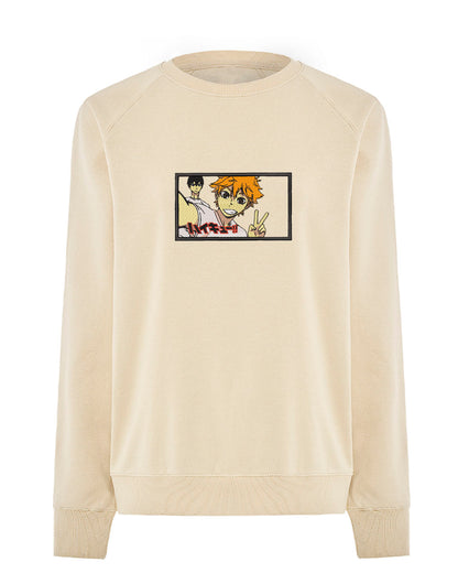 Sweat-shirt brodé Haikyuu