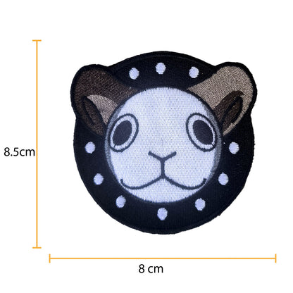 Parche Bordado Anime Calavera One Piece Barco Merry - Valkynea