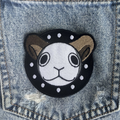 Parche Bordado Anime Calavera One Piece Barco Merry - Valkynea