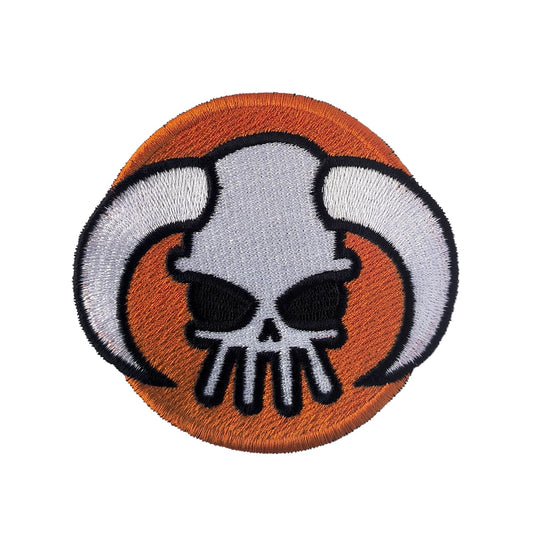 Parche Bordado Anime One Piece Calavera sombrero Ace - Valkynea