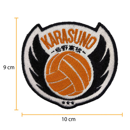 Parche Bordado Anime Haikyū!! Escudo Karasuno 2