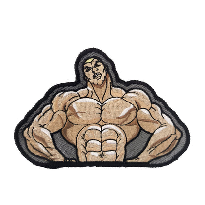 Parche Bordado Jack Hanma Baki - Valkynea