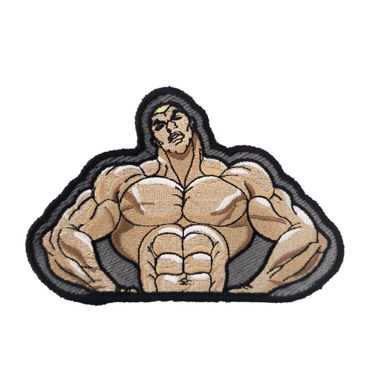 Parche Bordado Jack Hanma Baki - Valkynea