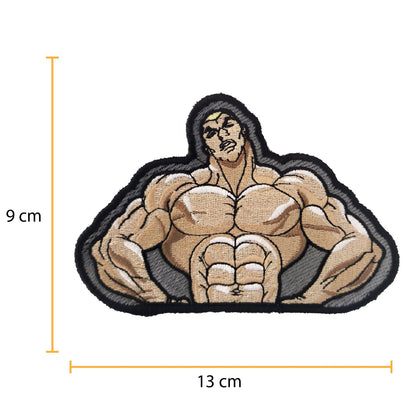 Parche Bordado Jack Hanma Baki - Valkynea
