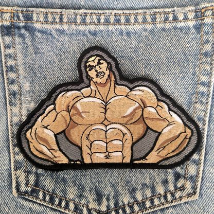 Parche Bordado Jack Hanma Baki - Valkynea