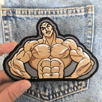 Parche Bordado Jack Hanma Baki - Valkynea