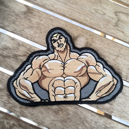 Parche Bordado Jack Hanma Baki - Valkynea