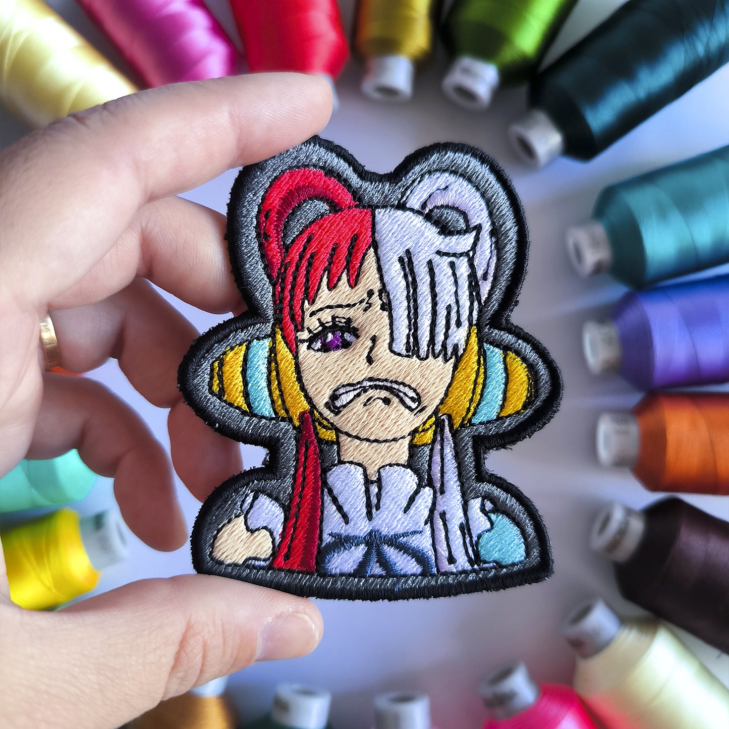 Patch Brodé One Piece Uta 8cm