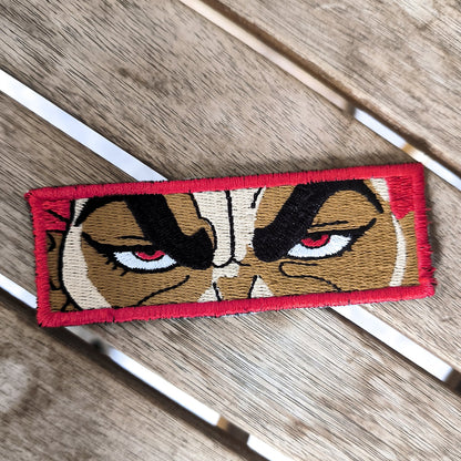 Parche Bordado Yujiro Hanma Baki - Valkynea