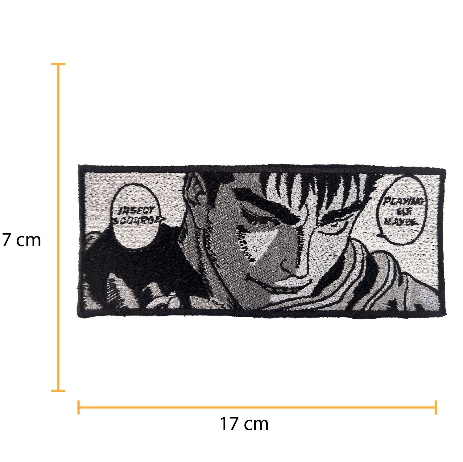 Parche Bordado Anime Berserk Panel Manga - Valkynea