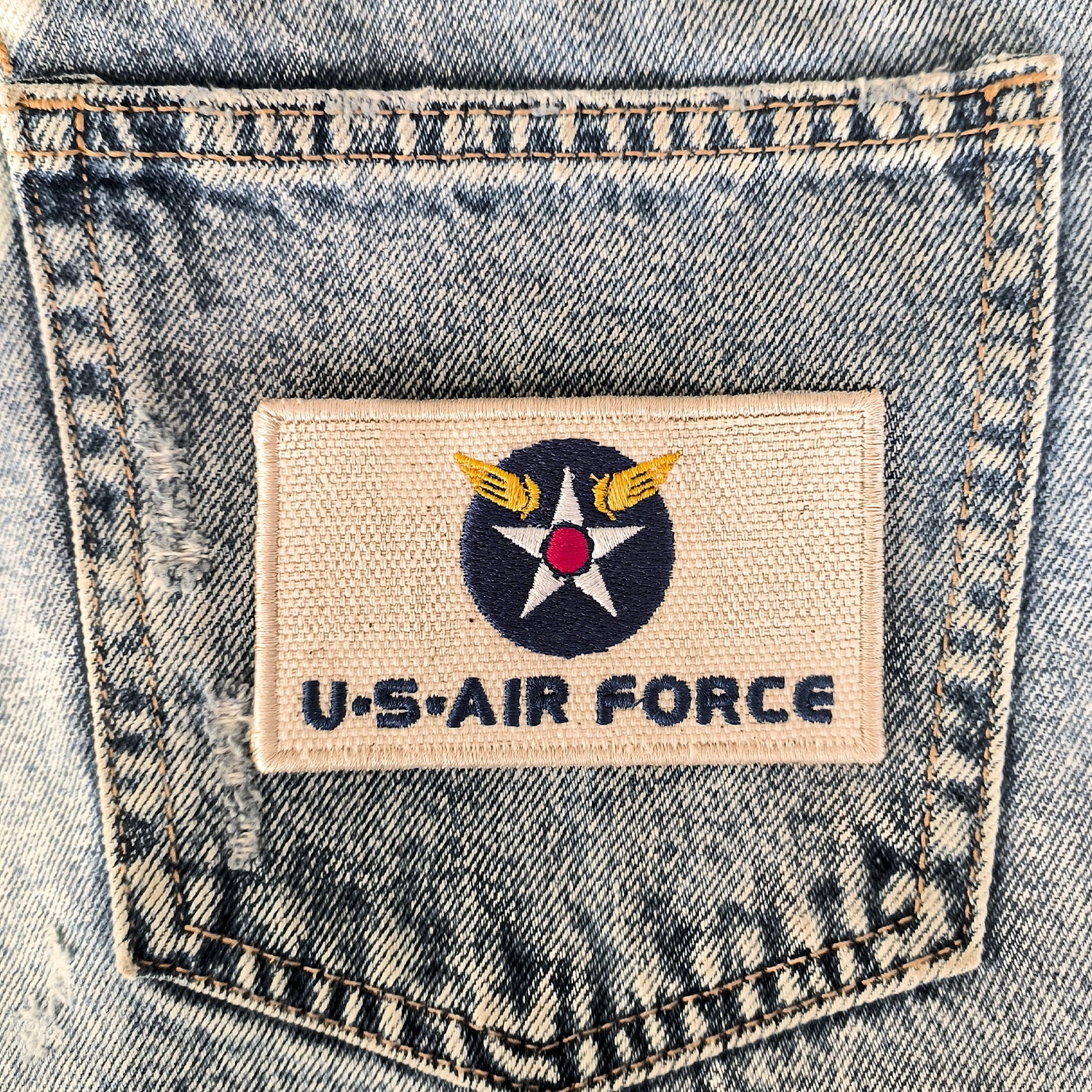 Parche Bordado Anime Tengoku Daimakyo U.S.Air Force - Valkynea
