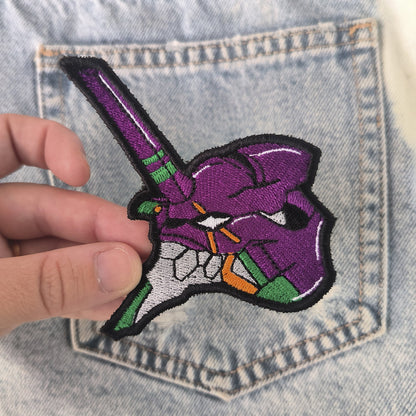 Parche Bordado Anime Eva 1 - Valkynea