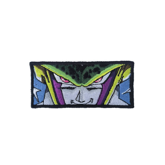 Parche Bordado Anime Dragon Ball Cell Mirada - Valkynea