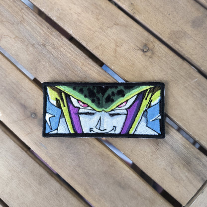 Parche Bordado Anime Dragon Ball Cell Mirada - Valkynea