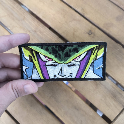 Parche Bordado Anime Dragon Ball Cell Mirada - Valkynea