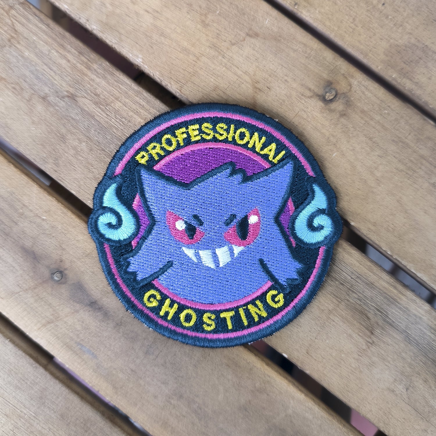 Parche Bordado Anime Tazo Gengar - Valkynea